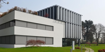 Der Sitz von Endress+Hauser in Italien befindet sich in der Nähe von Mailand. Das Gebäude wurde 2016 erneuert.